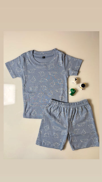 Flying Friends printed Co-ord set