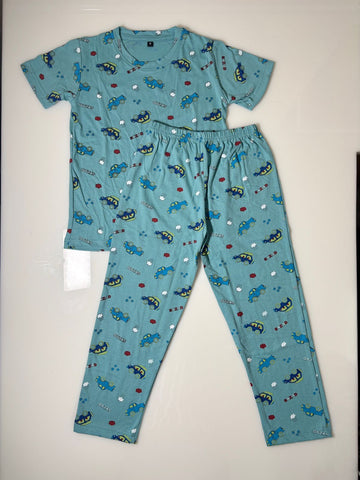 Little Racer - Printed T-Shirt and Pant Co-ords