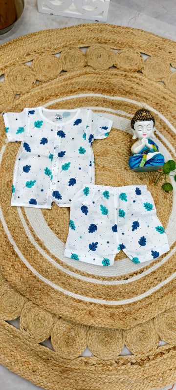 Forest Breeze- Premium Muslin Co-ord Set