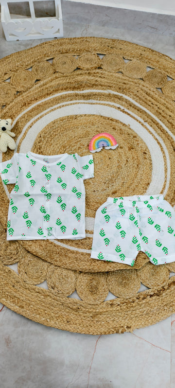 Little Botanica - Premium Muslin Co-ord Set