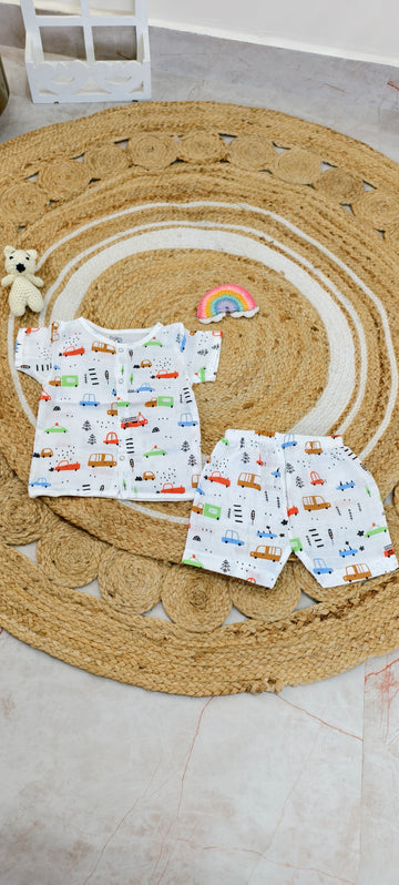 Little Rider - Premium Muslin Co-ord Set