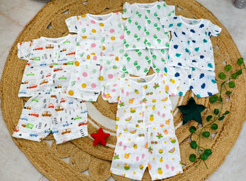 Premium Muslin Co-ord Set Pack of 5 Random Design