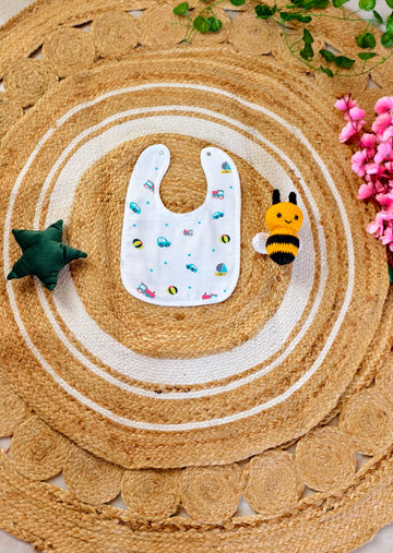 Zoom & Zest Premium Muslin Bib