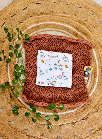 Little Celebrations - 2 Layer Muslin Hooded Towel