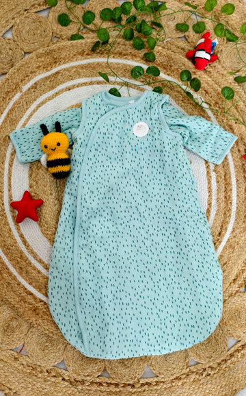 Maa & Me Premium Sleeping Bag (Raindrop Dreams Sleeping Bag)
