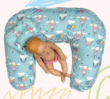 Unicorn Print Regular Feeding Pillow