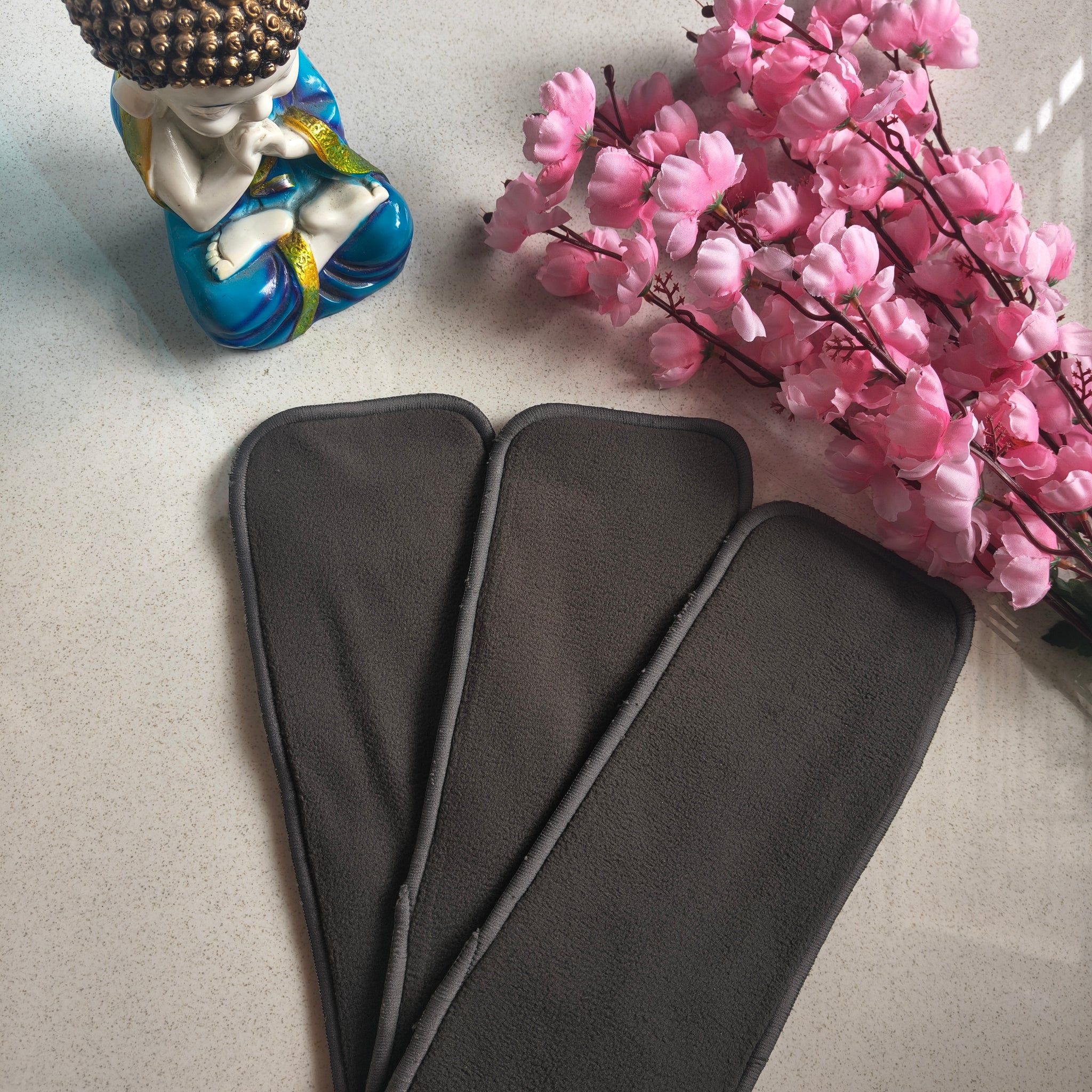 Charcoal Bamboo Insert – Set of 3
