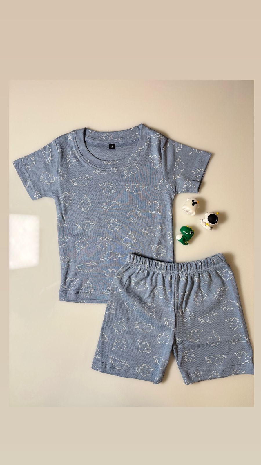 Flying Friends printed Co-ord set
