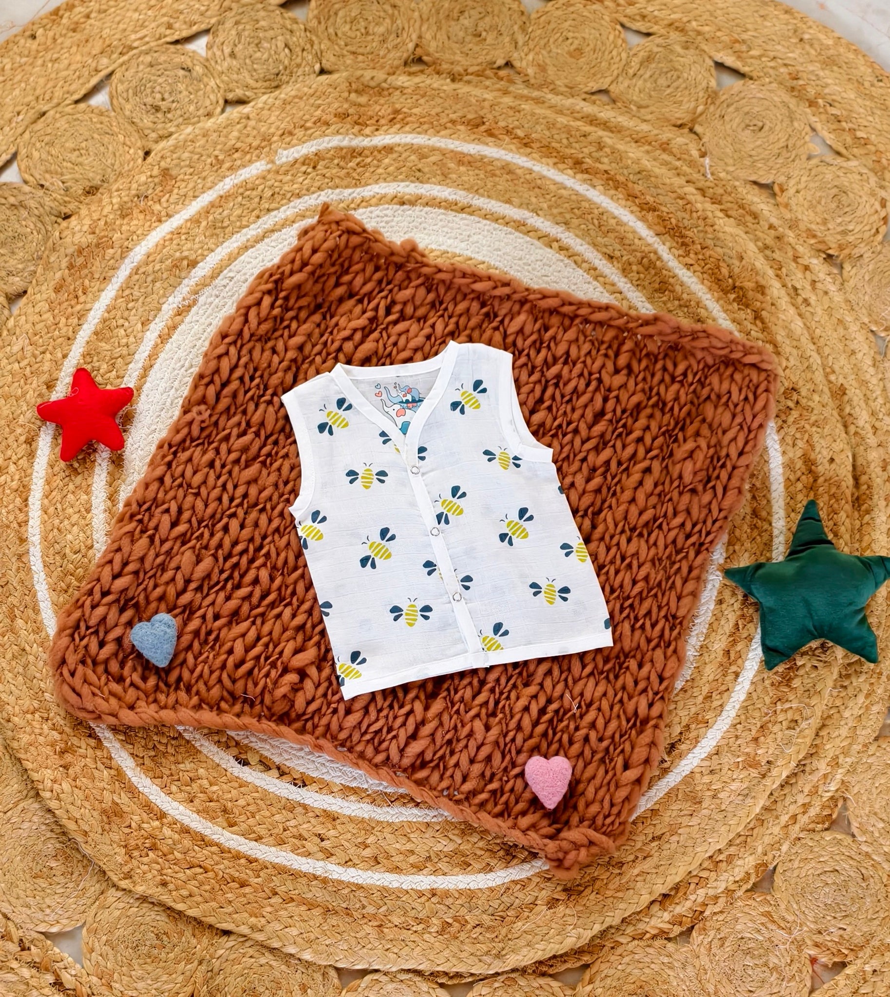 Muslin Honeybee Jabla