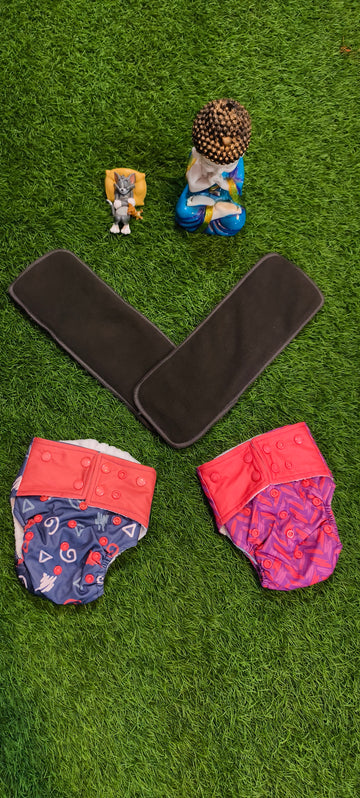 Freesize cloth diaper - 6kg-17kg Day and night usage