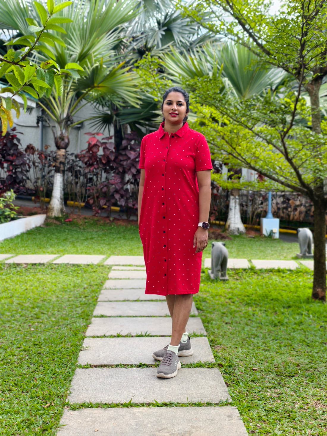 Ruby Breeze Everyday Shirt Dress | Knee Length