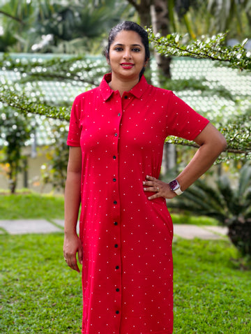 Ruby Breeze Everyday Shirt Dress | Knee Length