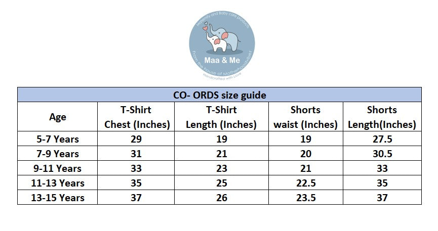 Shark Squad - Printed T-Shirt and Pant Co-ords